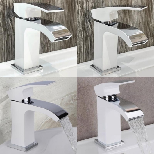 Смеситель для раковины Qtap Swan Cascada QTSWA270CRW45568 Chrome/White купить в САНН Одесса, изображение 7