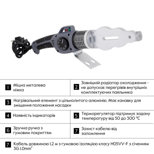 Паяльник для PPR Ø20-63 (механический), 1500 Вт Thermo Alliance BASE-101 купить в САНН Одесса, изображение 3