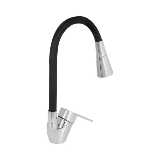 Смеситель для кухни Lidz Tani 008F3 с гибким изливом (k40) LDTAN008F3BCR39484 BCR купить в САНН Одесса, изображение 4