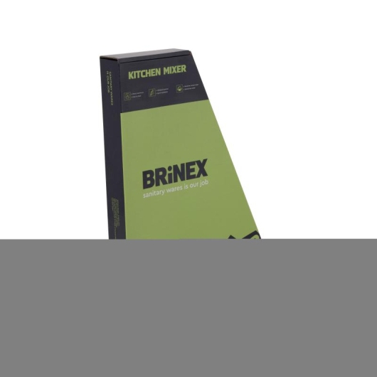Смеситель для кухни U-образный Brinex Pure 015F U-образный  Chrome BRIPUR015FCRM купить в САНН Одесса, изображение 6