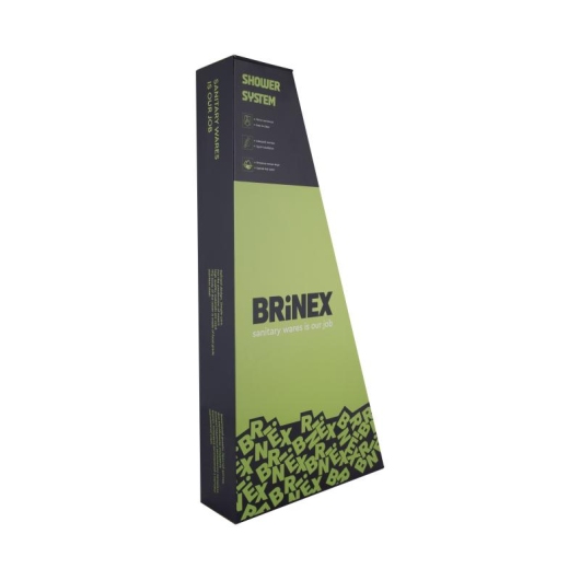 Душова система універсальна Brinex Pure 1030 на три споживачі  Nickel BRIPUR1030NKL купити в САНН Одеса, зображення 10