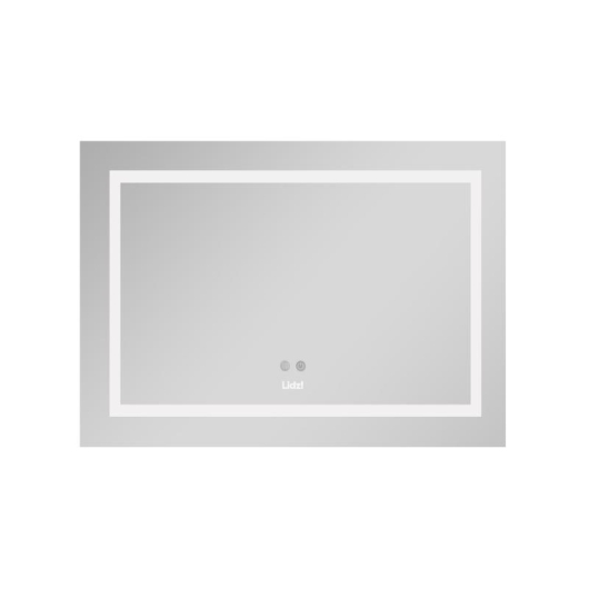 Зеркало Lidz Kubis 800х600 с LED-подсветкой Touch, с антизапотеванием, с диммером, рег. яркости LD78LF9047400 купить в САНН Одесса, изображение 3