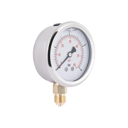 Манометр с глицерином Thermo Alliance Forte 4 бар, 1/4"Н, нижнее подключение TAF170G4B купить в САНН Одесса, изображение 4