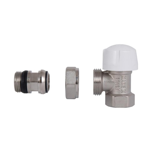 Кран радиаторный термостатический Icma 1/2"ВН угловой №764+940 82764AD06940 купить в САНН Одесса, изображение 5
