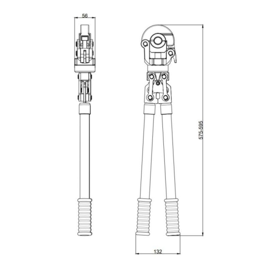 Инструмент для пресс-фитинга Thermo Alliance d16-32 ручной с поворотным механизмом STD-403 купить в САНН Одесса, изображение 2