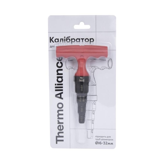 Калибратор с трещеткой Thermo Alliance для м/п труб d16-32 STD-404 купить в САНН Одесса, изображение 7
