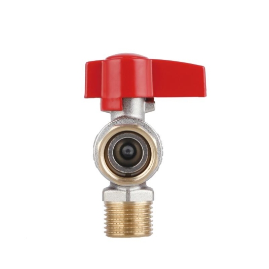 Кран шаровой Thermo Alliance Standart 1/2"ВН угловой, PN40, с накидной гайкой TAS224W15 купить в САНН Одесса, изображение 6