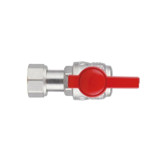 Кран шаровой Thermo Alliance Standart 1/2"ВН угловой, PN40, с накидной гайкой TAS224W15 купить в САНН Одесса, изображение 7