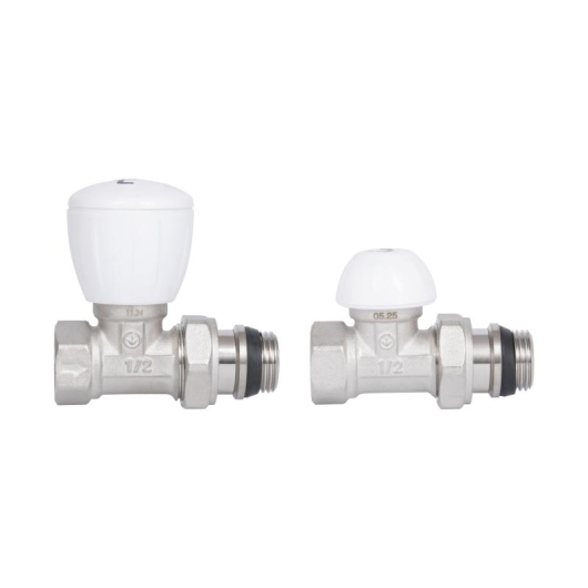 Комплект кранов радиаторных Thermo Alliance Standart 1/2"ВН прямой TAS230W15 купить в САНН Одесса, изображение 4