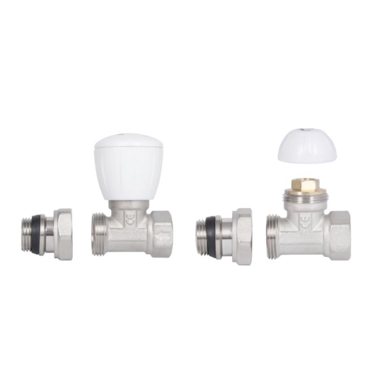Комплект кранов радиаторных Thermo Alliance Standart 1/2"ВН прямой TAS230W15 купить в САНН Одесса, изображение 5