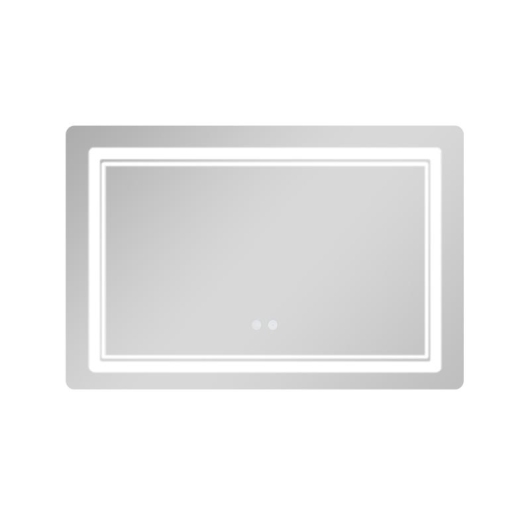 Зеркало Qtap Cardinal (CA2) 800х600 с LED-подсветкой Touch, с антизапотеванием, с диммером, рег. темп. цвета (3000-6500K) QT0478C806048457 купить в САНН Одесса, изображение 4