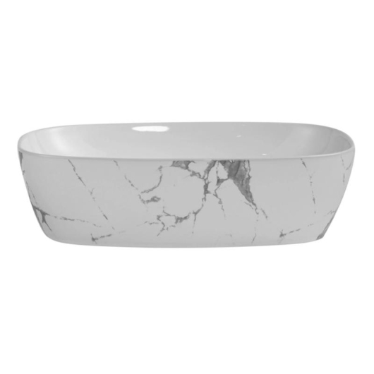 Комплект Qtap Robin Marble 3 в 1: унитаз подвесной Ultra Quiet + биде подвесное + раковина накладная QTROBMR49160 купить в САНН Одесса, изображение 10