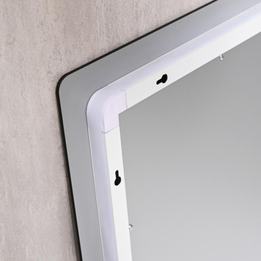 Зеркало Qtap Taurus (TA2) 800×700 мм с LED-подсветкой Touch, с антизапотеванием, с диммером, рег. темп. цвета (3000-6500K) QTTAU70070048955 купить в САНН Одесса, изображение 5