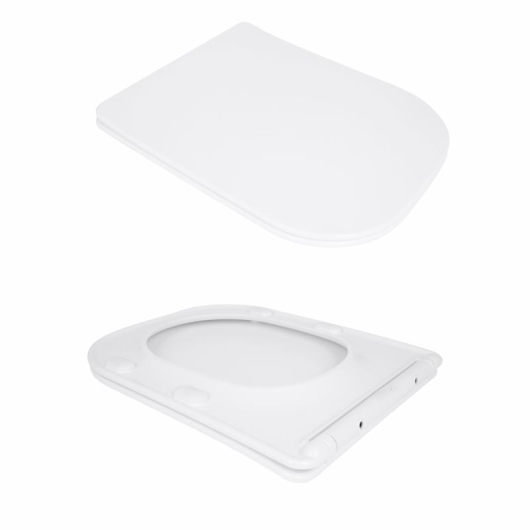 Унитаз напольный Qtap Aquarius Ultra Quiet 620×355×790 мм с сиденьем Soft-close, White QTAQAW27W49262 купить в САНН Одесса, изображение 8