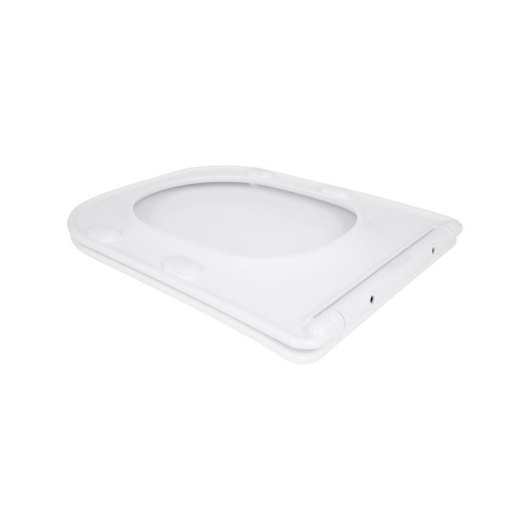 Сиденье для унитаза Qtap (Stork, Aquarius 630) 420x336x22 мм, White, с микролифтом, Slim Duroplast, Quick Release QTSC179W49263 купить в САНН Одесса, изображение 4