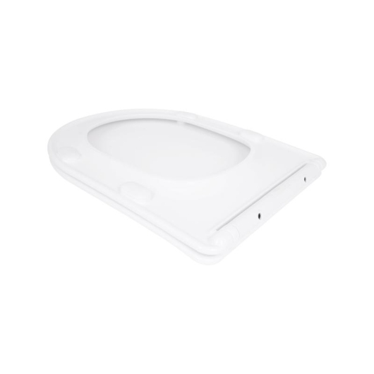 Сиденье для унитаза Qtap (Evia, Arvin, Leo 630) 410x330x22 мм, White, с микролифтом, Slim Duroplast, Quick Release QTSC179W49264 купить в САНН Одесса, изображение 4