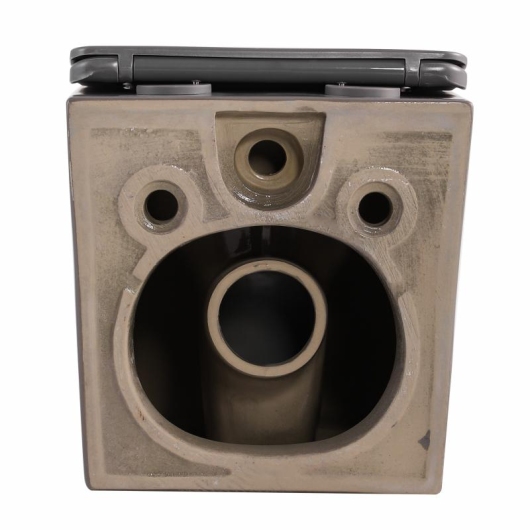 Унитаз подвесной Qtap Tern Ultra Quiet 520×345×325 мм, Stone grey, с сиденьем Slim Duroplast / Soft-close / Quick Release QTTER26SG49000 купить в САНН Одесса, изображение 7