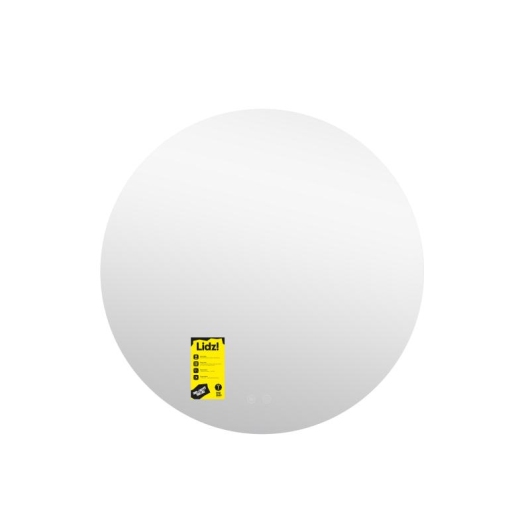 Зеркало Lidz Astra R600 с LED-подсветкой Touch, с антизапотеванием, с диммером, рег. яркости LDASR60049289 купить в САНН Одесса, изображение 3