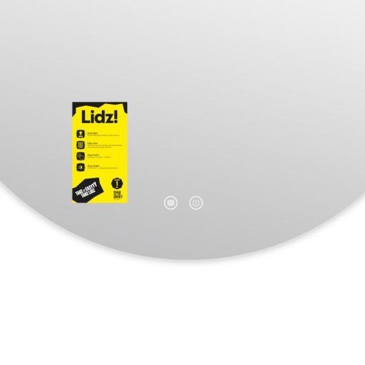 Зеркало Lidz Astra R800 с LED-подсветкой Touch, с антизапотеванием, с диммером, рег. яркости LDASR80049290 купить в САНН Одесса, изображение 5