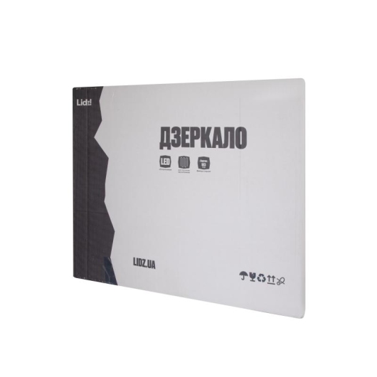 Зеркало Lidz Orion (OR2) 700х800 с LED-подсветкой Touch, с антизапотеванием, с диммером, рег. яркости LDOR70080049293 купить в САНН Одесса, изображение 8