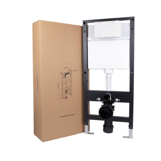 Инсталляция для подвесного унитаза Qtap Standard 1120/1320x500x160/220 мм, 18/23 см, QTSTD159BL49467 купить в САНН Одесса, изображение 9