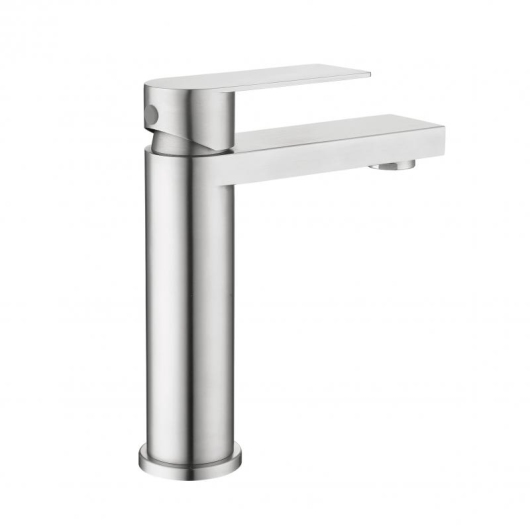 Смеситель для раковины низкий Lidz Nexus 001F (k35)  LDNEX001FNKS49184 Nickel купить в САНН Одесса, изображение 3