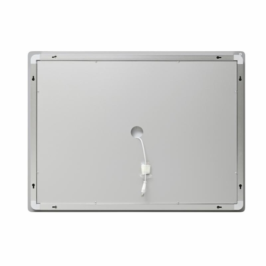 Зеркало Lidz Kubis (KU2) 800х600 с часами, с LED-подсветкой Touch, с антизапотеванием, с диммером, рег. яркости LDKU800600CL48281 купить в САНН Одесса, изображение 5