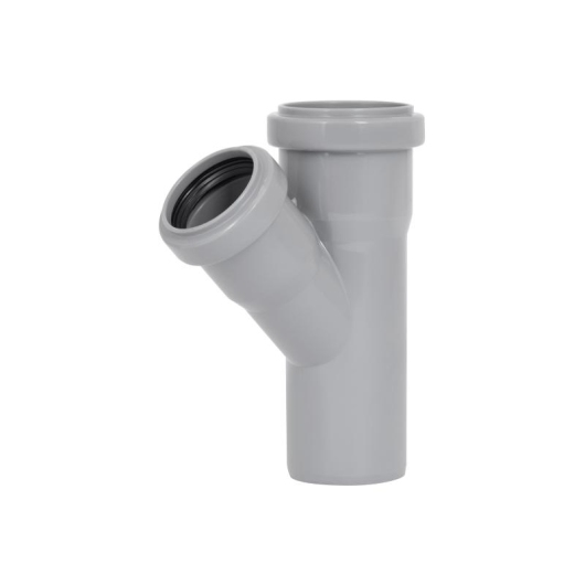 Тройник канализационный Ostendorf-OSMA HT-System PLUS d50/40/50×45° купить в САНН Одесса, изображение 3