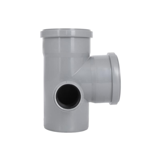 Крестовина двухплоскостная канализационная Ostendorf-OSMA HT-System PLUS d110/110/110/50×87° (Л) купить в САНН Одесса, изображение 4