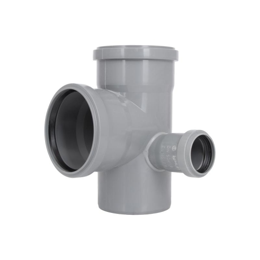Крестовина двухплоскостная канализационная Ostendorf-OSMA HT-System PLUS d110/110/110/50×87° (П) купить в САНН Одесса, изображение 3