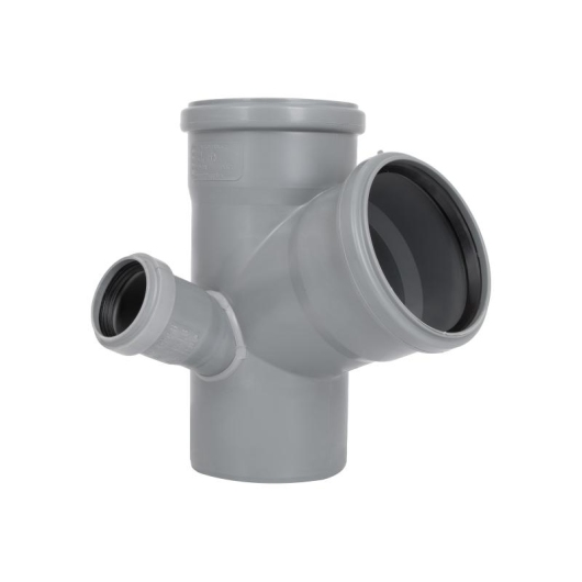 Крестовина двухплоскостная канализационная Ostendorf-OSMA HT-System PLUS d110/110/110/110×67° (Л) купить в САНН Одесса, изображение 3