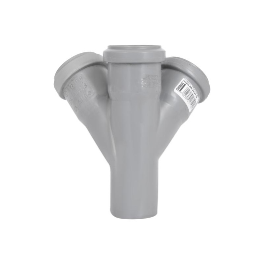 Крестовина двухплоскостная канализационная Ostendorf-OSMA HT-System PLUS d50/50/50/50×45° купить в САНН Одесса, изображение 5