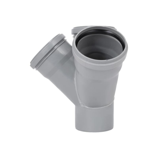 Крестовина двухплоскостная канализационная Ostendorf-OSMA HT-System PLUS d110/110/110/110×45° купить в САНН Одесса, изображение 3