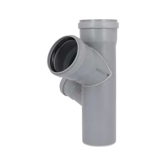 Крестовина двухплоскостная канализационная Ostendorf-OSMA HT-System PLUS d110/110/110/75×67° (Л) купить в САНН Одесса, изображение 3
