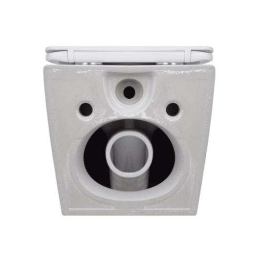 Готовое решение Qtap для ванной комнаты: подвесной унитаз Jay Rimless 485x360x320 + комплект инсталляции Standard (линейная кнопка White) купить в САНН Одесса, изображение 6