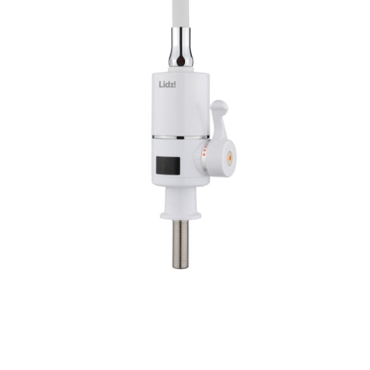 Проточный кран-водонагреватель с гибким изливом для кухни Lidz Warm 065 LDWAR065WHI49097 White/White купить в САНН Одесса, изображение 4