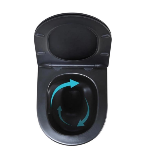 Готовое решение Qtap для ванной комнаты: подвесной унитаз Jay Ultra Quiet 485x360x320 + комплект инсталляции Standard (линейная кнопка White) купить в САНН Одесса, изображение 6