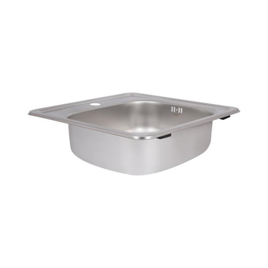 Кухонная мойка Brinex 4848 0,6 мм Satin (BRIN4848SAT0651257) купить в САНН Одесса, изображение 4