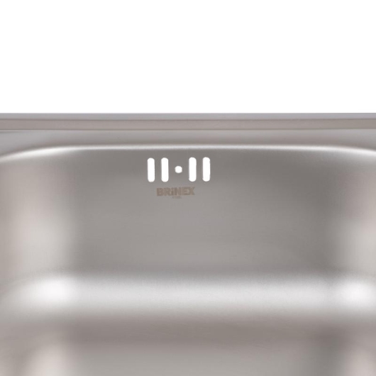 Кухонная мойка Brinex 4848 0,6 мм Satin (BRIN4848SAT0651257) купить в САНН Одесса, изображение 7