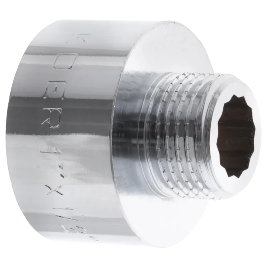 Переходник (коннектор) 1/2"х1" (хром) Koer KF.A0610.CHR (KF0135) купить в САНН Одесса, изображение 3