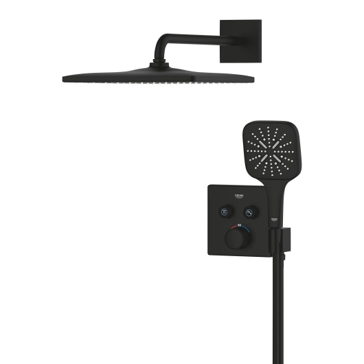 Душевой комплект Grohe Grohtherm SmartControl из Rainshower 310 Mono Cube (34865KF0) купить в САНН Одесса