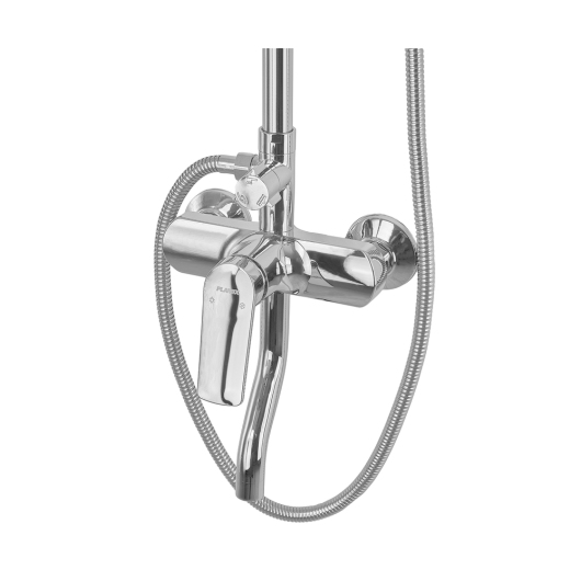 Душевая колонна со смесителем PLAMIX LUCAS-009-J CHROME (Цвет хром) (PM0713) купить в САНН Одесса, изображение 4