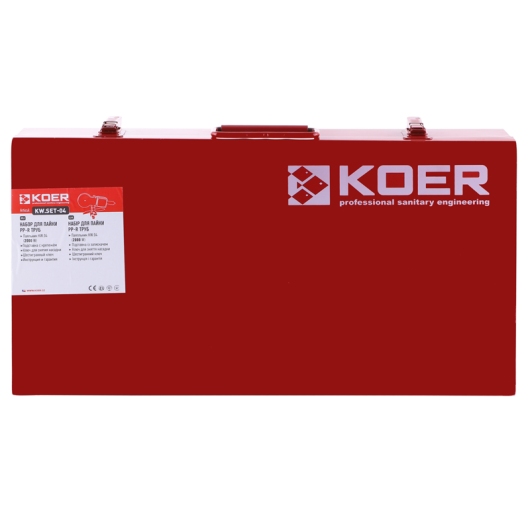 Паяльник для PP-R труб Koer KW.04 без насадок (KA0005) купить в САНН Одесса, изображение 2