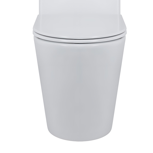 Чаша унитаза-компакта без сиденья MIXXUS BEVEL-0403-T3 BOWL 410x360x640 система смыва TORNADO 3.0 (MI8349) купить в САНН Одесса