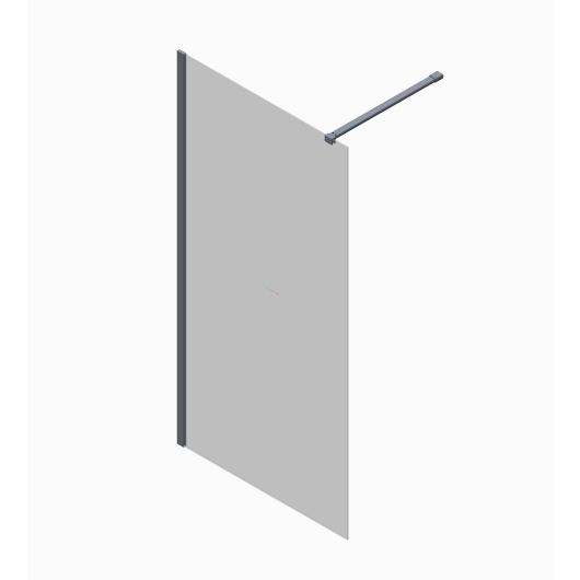 Душевая перегородка Walk-In KOER SR SP01-120x200-TR-01 прозрачное стекло EASY CLEAN 8мм хром (KR5394) купить в САНН Одесса, изображение 4