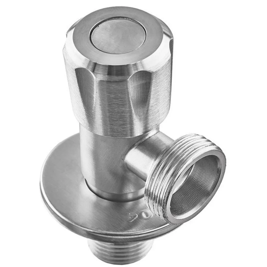 Кран для подключ. сантехприборов Zerix VAL-05-1/2x3/4 с нерж. ст.SUS304 (ZX4801) купить в САНН Одесса, изображение 3