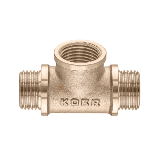 Тройник Koer KF.T06MFM.WN - 1/2" MFM без никеля (MX1529) купить в САНН Одесса