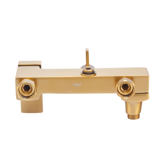 Душевая колонна со смесителем HAIBA GAUDI 009-J BRUSHED GOLD (Цвет матовое золото) (HB9584) купить в САНН Одесса, изображение 3