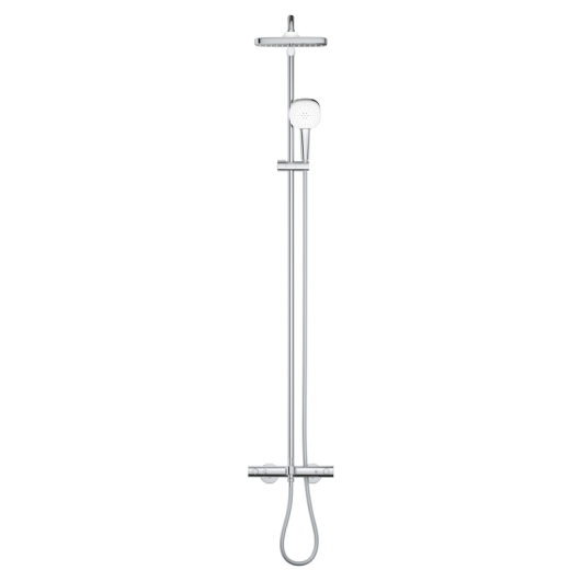 Душевая система настенного монтажа с термостатом для ванны Grohe Tempesta System 250 Cube (26691001) купить в САНН Одесса