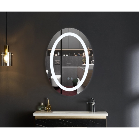Зеркало MIXXUS PLAIN MV03-50x70 с LED Touch, Anti-fog, димером, рег. яркости (MI6664) купить в САНН Одесса, изображение 3